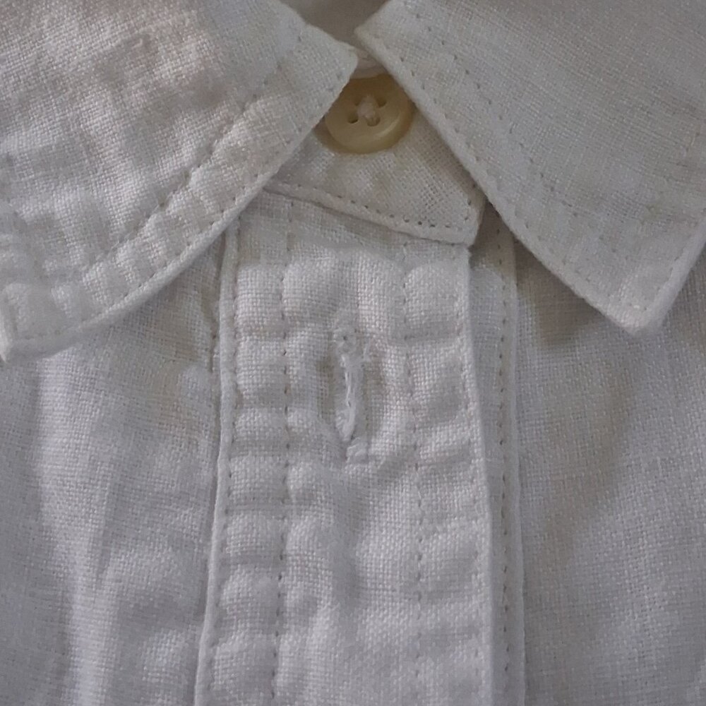 Michael Kors White Sleeveless Midi Shirt Dress - Picture 16 of 16